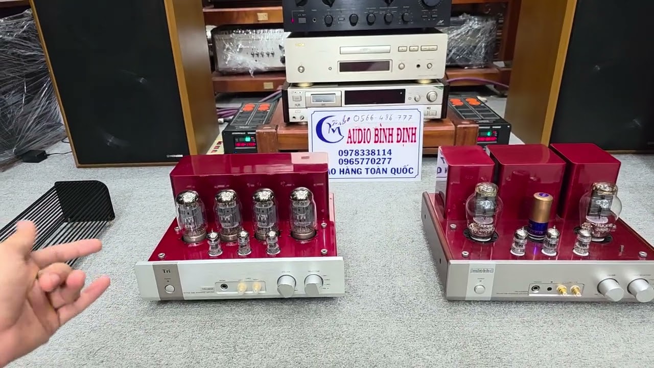 2 Quả Amply Đèn TRIODE TRV -88SER  và TRIODE TRV- A300SER        Siêu Lướt