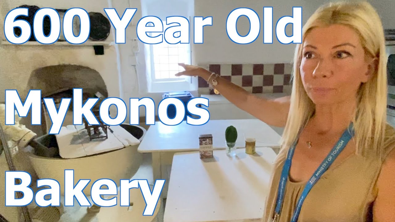 600 Year Old Wood Bakery in Mykonos μύκονος, Greece - Gluten Free too