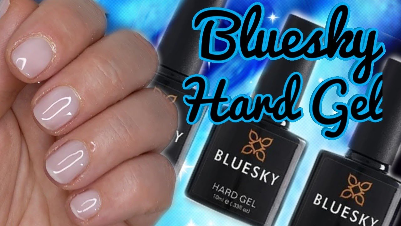 Как использовать гель Bluesky Hard Gel на натуральных ногтях