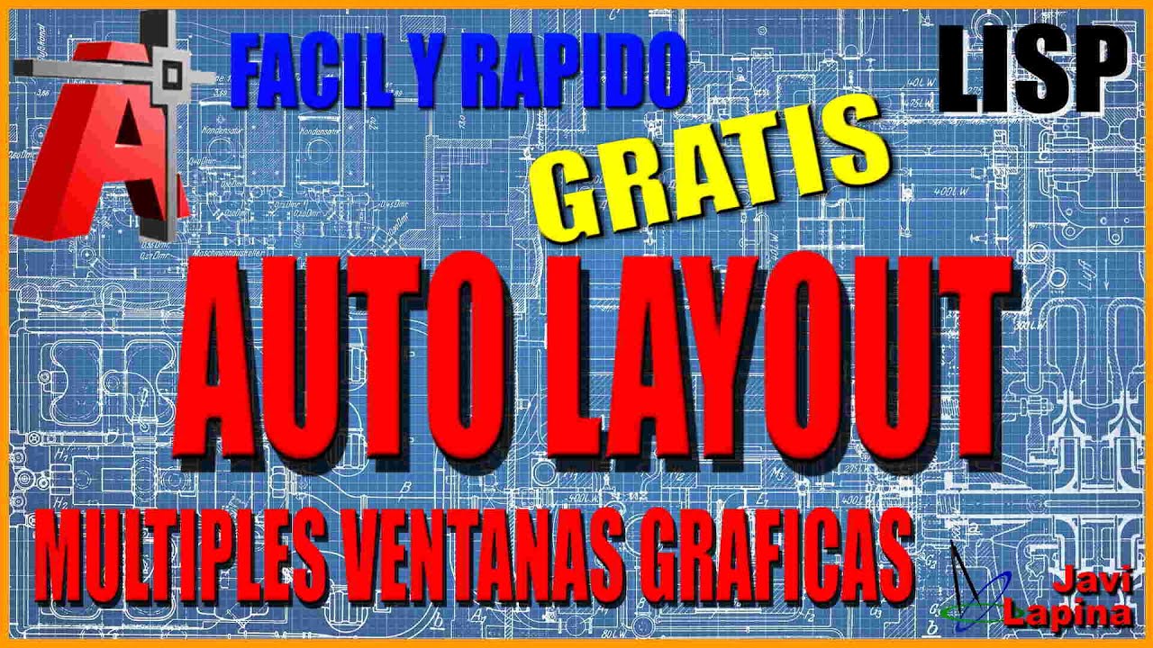 Layout automático con múltiples ventanas Presentaciones autocad