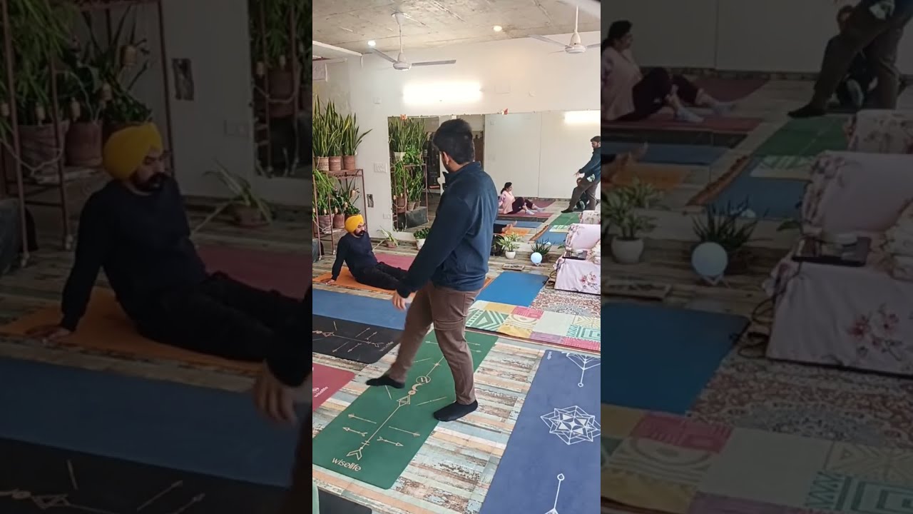 Mon-Fri Yoga LIVE 6.00 AM | 7.30 AM | 10.30 AM | 5.30 PM | Instagram @YogMahalStudio #LiveYoga #Yoga