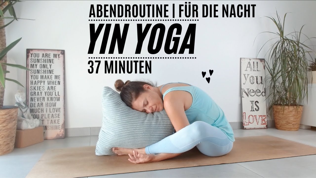Yin Yoga Abendroutine | Für Anfänger | Entspannung & guter Schlaf