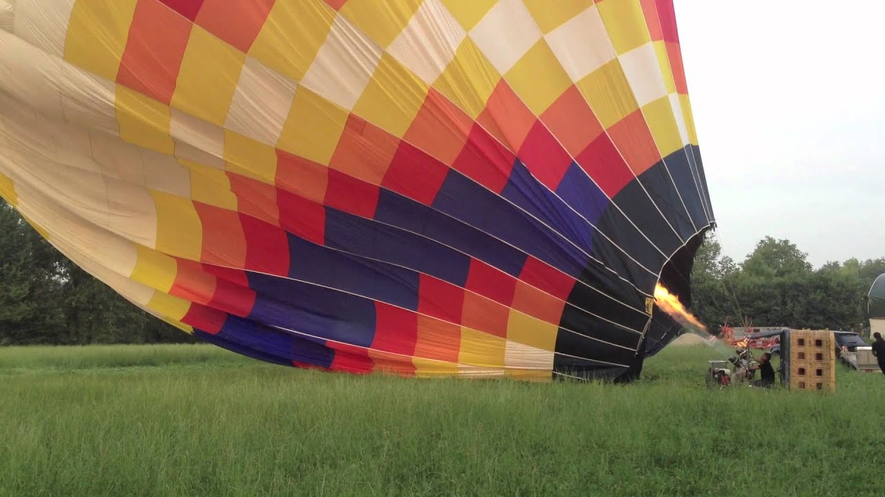 Volo in Mongolfiera 20 giugno 2012 - partenza da Capergnanica (CR) - Parte 1