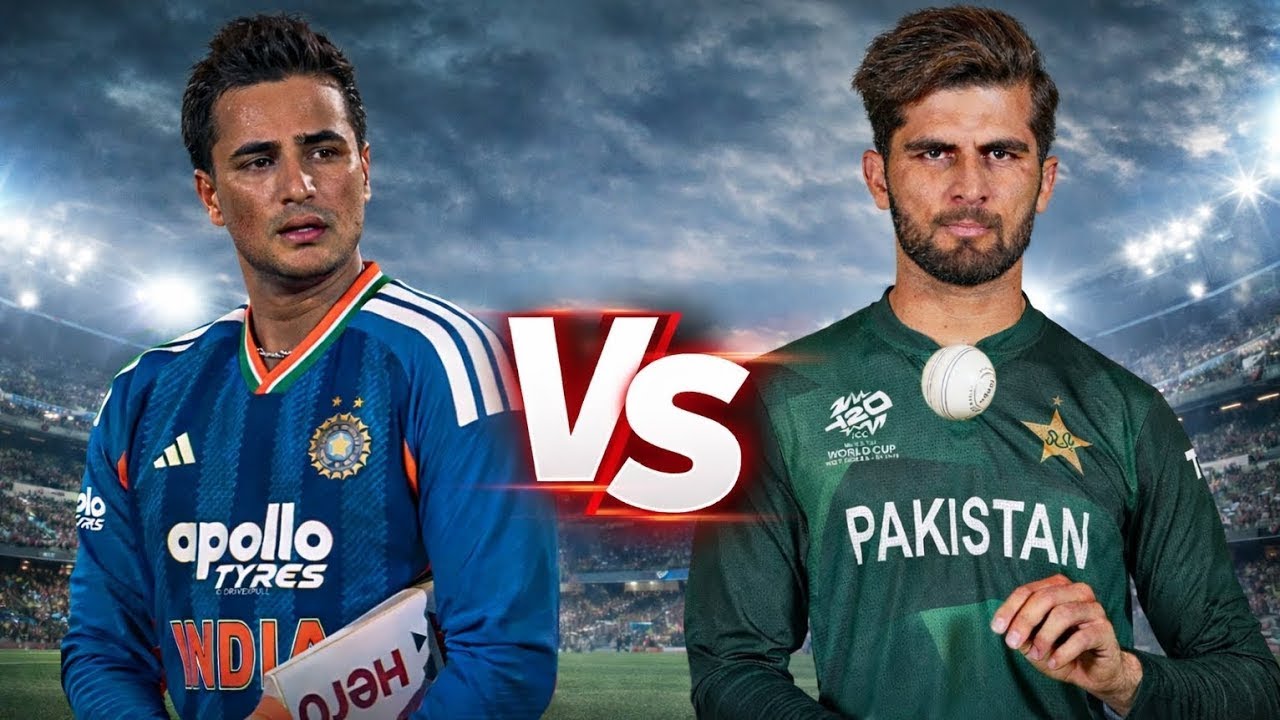 abhishek Sharma Vs shaheen Afridi