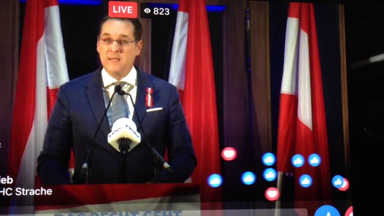 HC Strache FPÖ Rede zum Nationalfeiertag Live