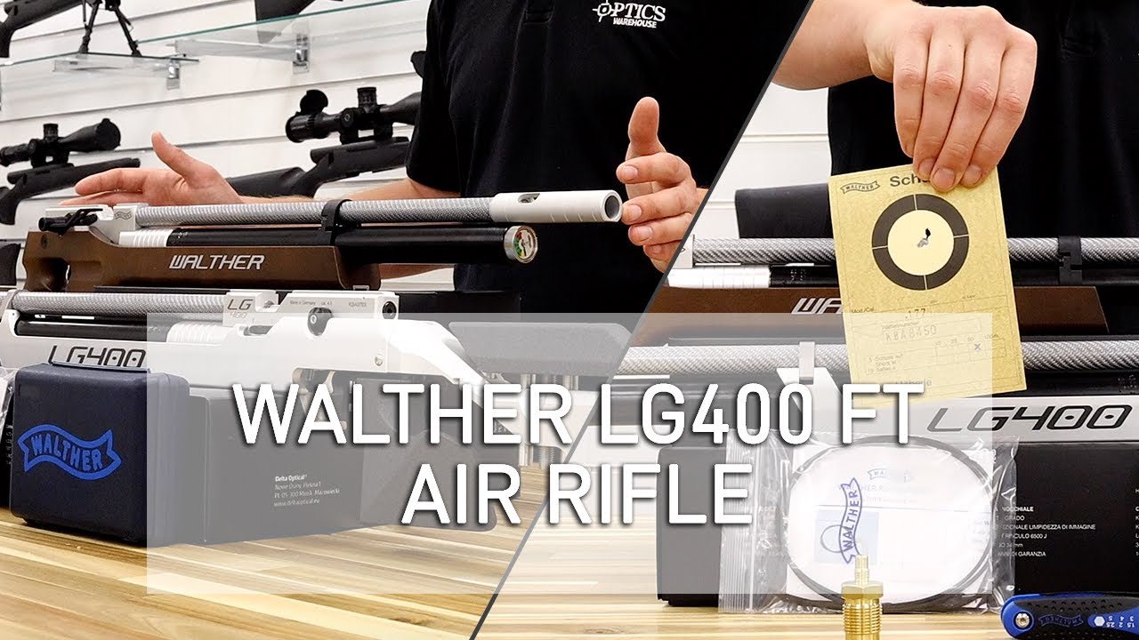 Обзор пневматической винтовки Walther LG400 Field Target