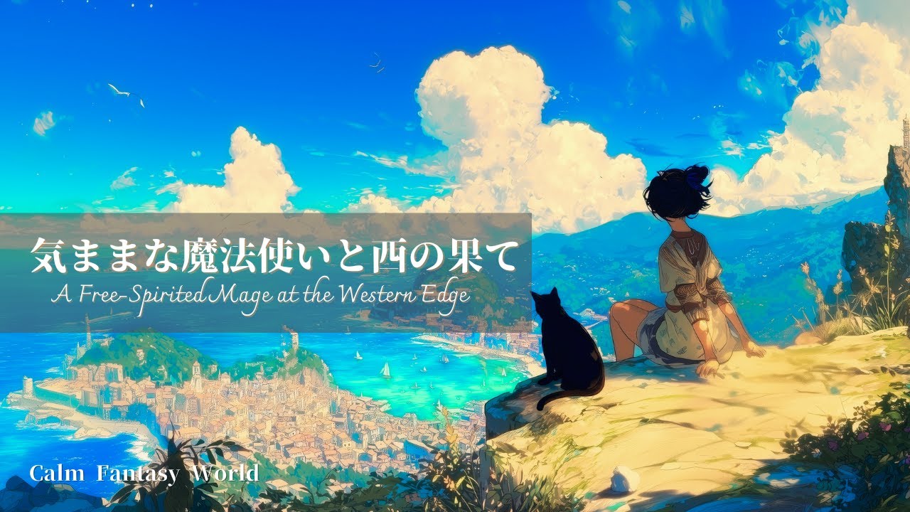 【Celtic Fantasy Music】気ままな魔法使いと西の果て｜A Free-Spirited Mage at the Western Edge｜作業用・勉強用BGM｜ケルト音楽