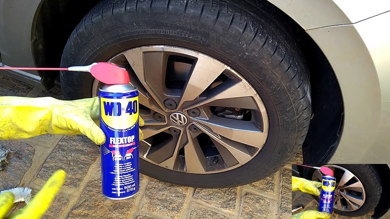 #Limpeza das Rodas do Carro com WD 40