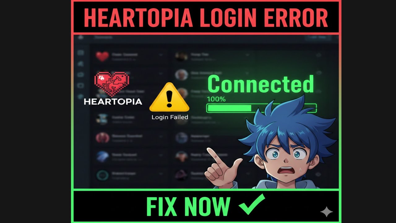How To Fix Can't Login To Heartopia (Steam)