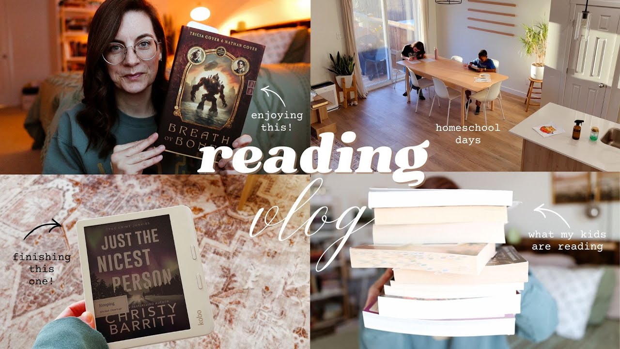 what my kids are reading & a peek into our homeschool days