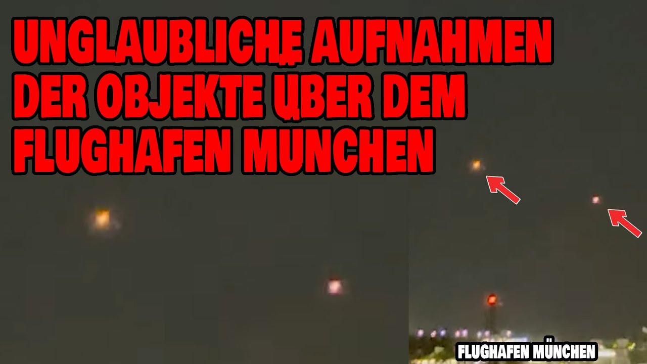 Unglaubliche Aufnahmen der Objekte &uuml;ber dem Flughafen M&uuml;nchen - Diese Objekte sind besonders