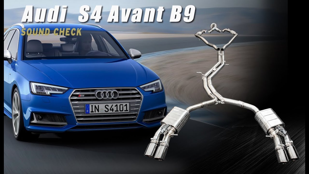 Audi S4 B9 iPE Exhaust System