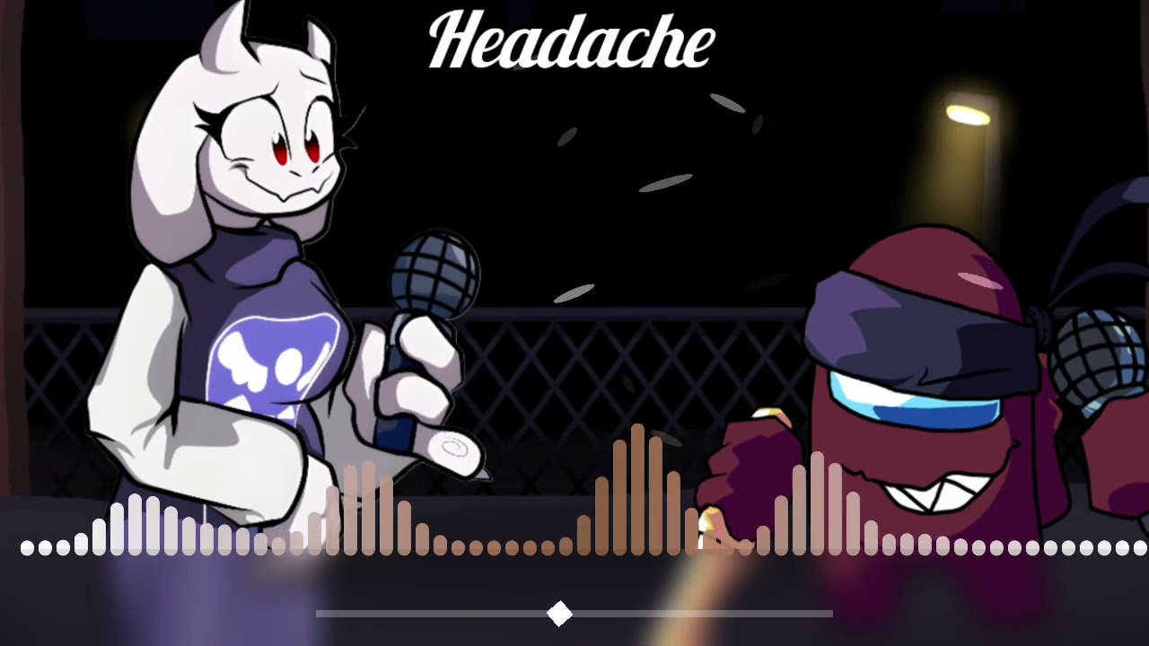 Headache(Old) but Toriel and Maroon(New) sing it(FNF COVER)