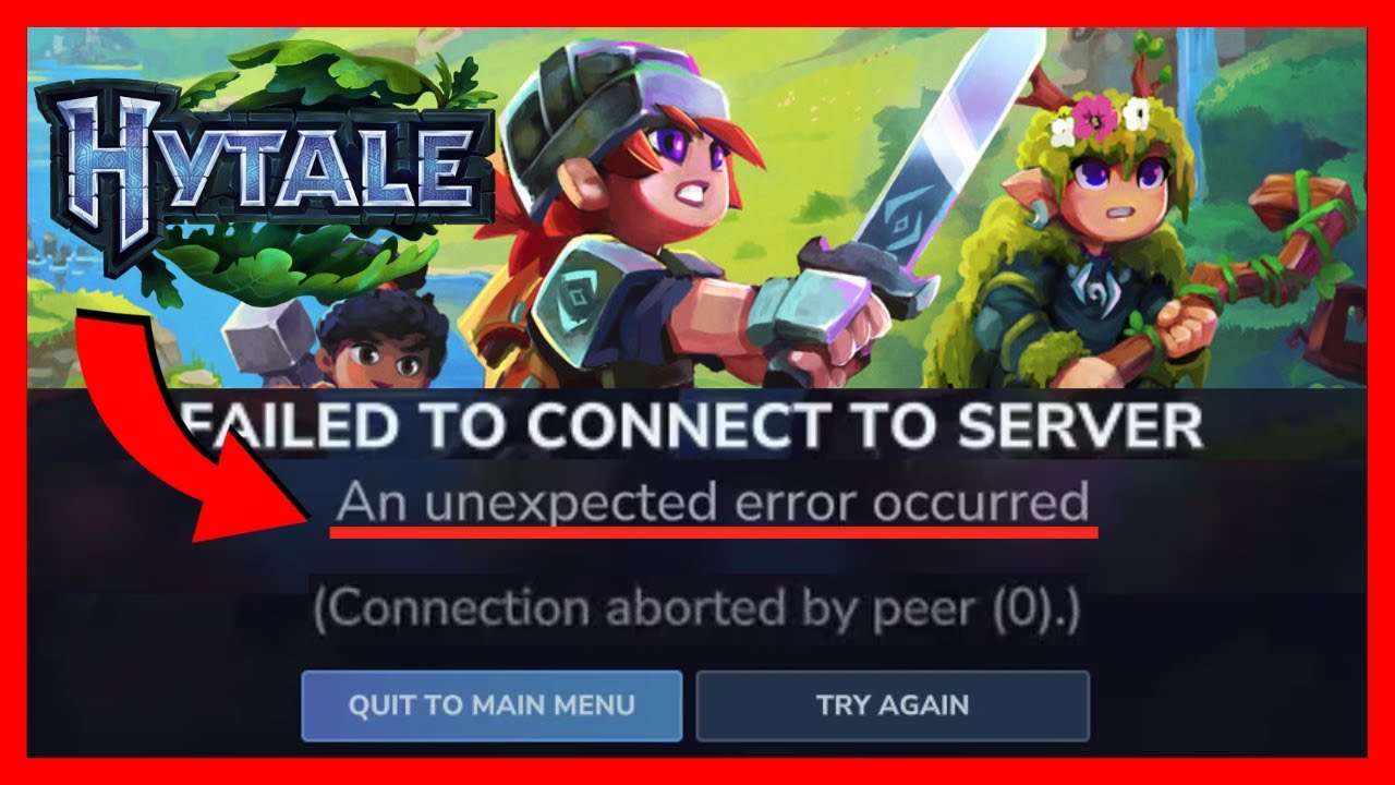Исправлена ​​ошибка подключения Hytale к серверу.