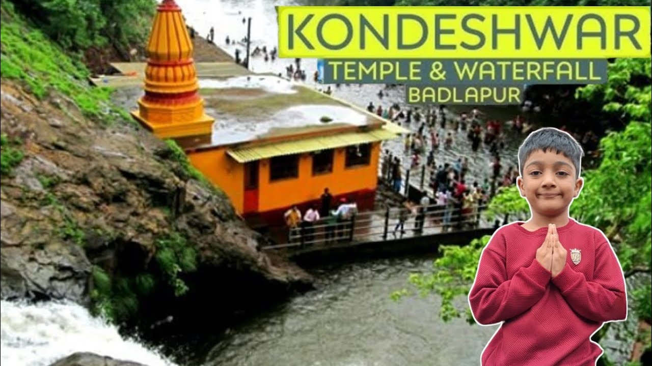 Kondeshwar Temple & Waterfall 2025 | Badlapur | Bhoj Dam | कोंडेश्वर मंदिर 🛕