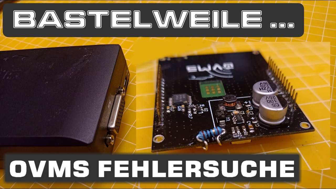 𝗕𝗮𝘀𝘁𝗲𝗹𝘄𝗲𝗶𝗹𝗲: OVMS 3 - Widerstand, Reparatur - Teil 2
