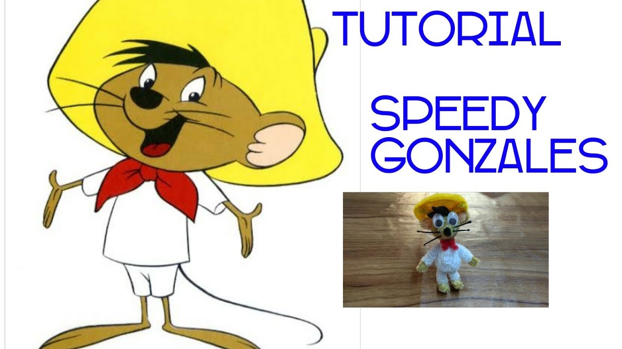 Speedy gonzales tutorial con limpiapipas