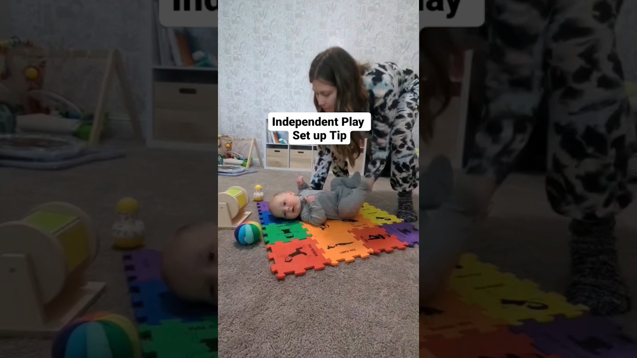 How to get your baby to play independently #Play #Baby #Independent #Tips #HowTo #Shorts #Toddler