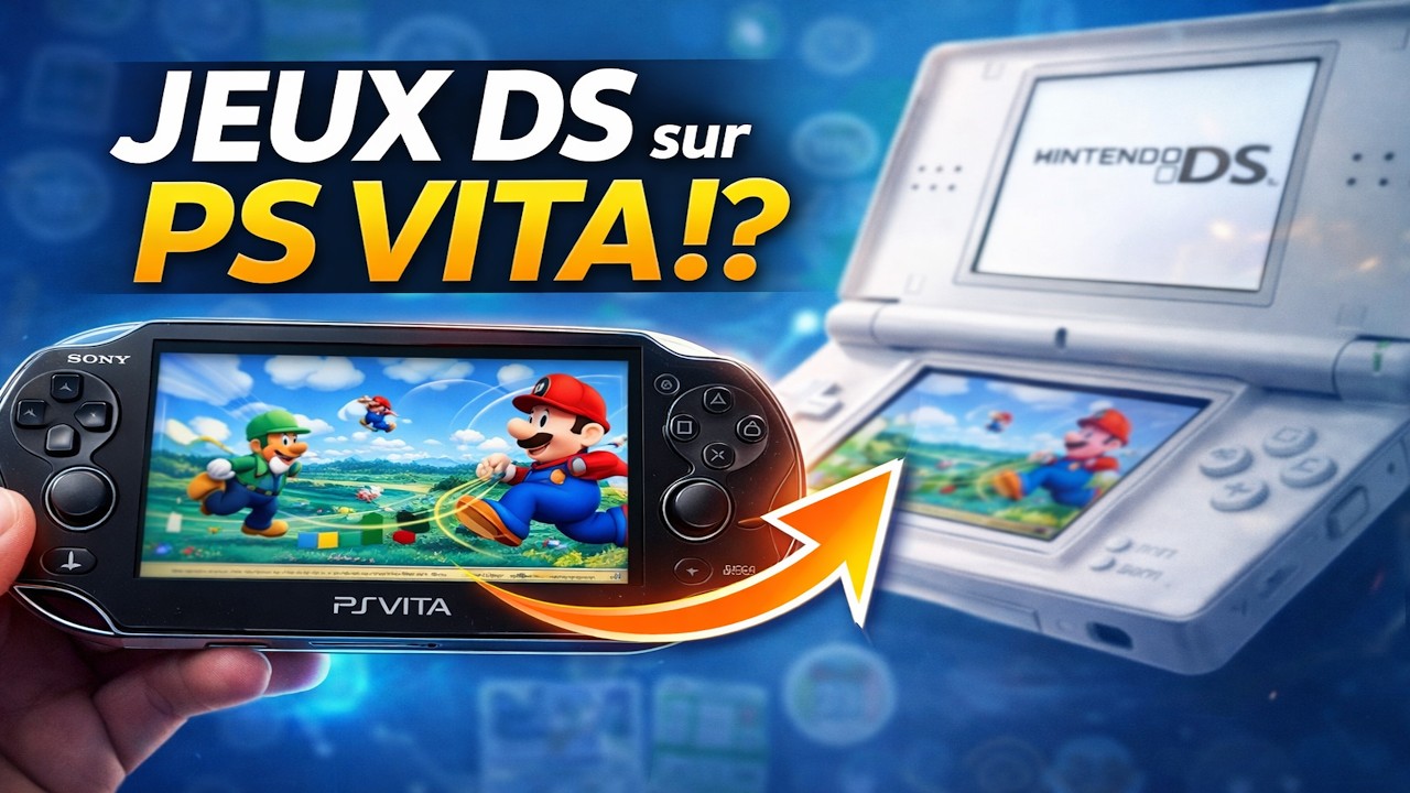 COMMENT TRANSFORMER UNE PS VITA EN NINTENDO DS - 2025