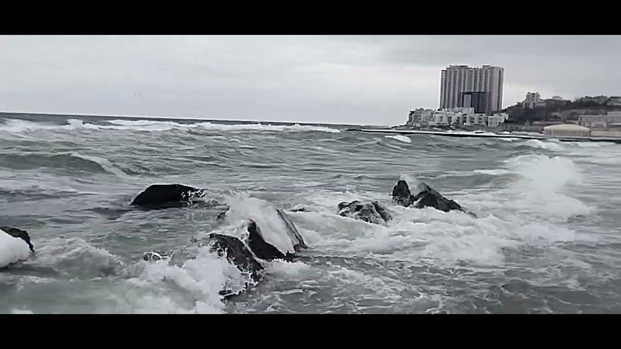 Одесса⚓ На одесском пляже) Аркадия✨🌊 #уЧерногоМоря Февраль 2026