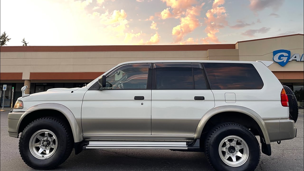 1997 Mitsubishi Challenger 4WD turbo diesel turbo RHD JDM 57,000mi USA