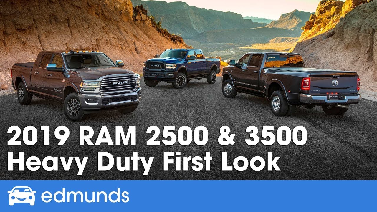 2019 Ram Heavy Duty 2500 and 3500 First Look | Can Lightning Strike Twice? | Edmunds