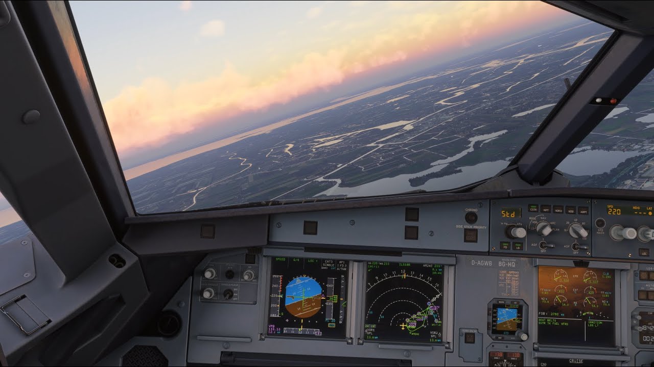 A319 IAE EUROWINGS | EBBR to EHAM long taxi! | FENIX SIMULATIONS MSFS2024