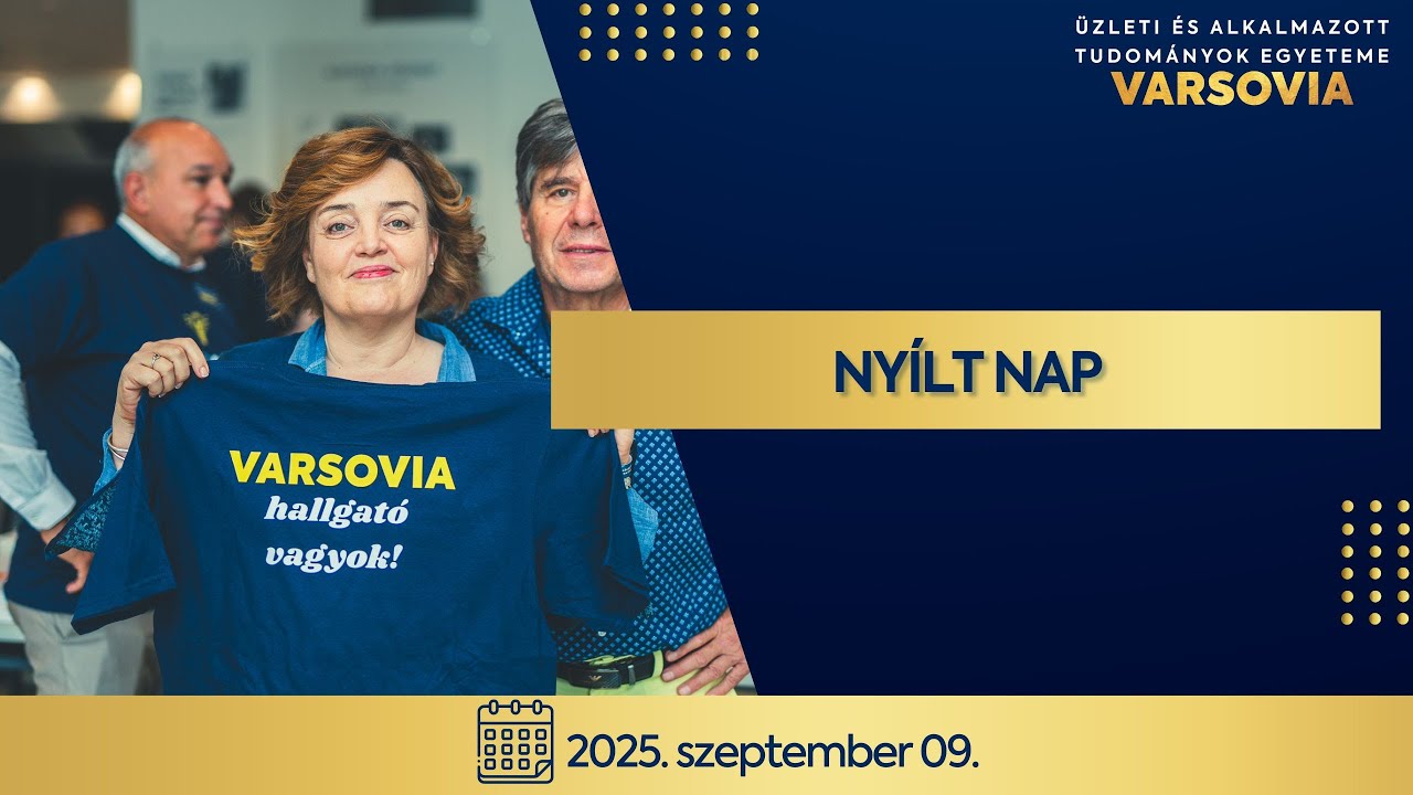 Nyílt nap 2025 - Varsovia Egyetem