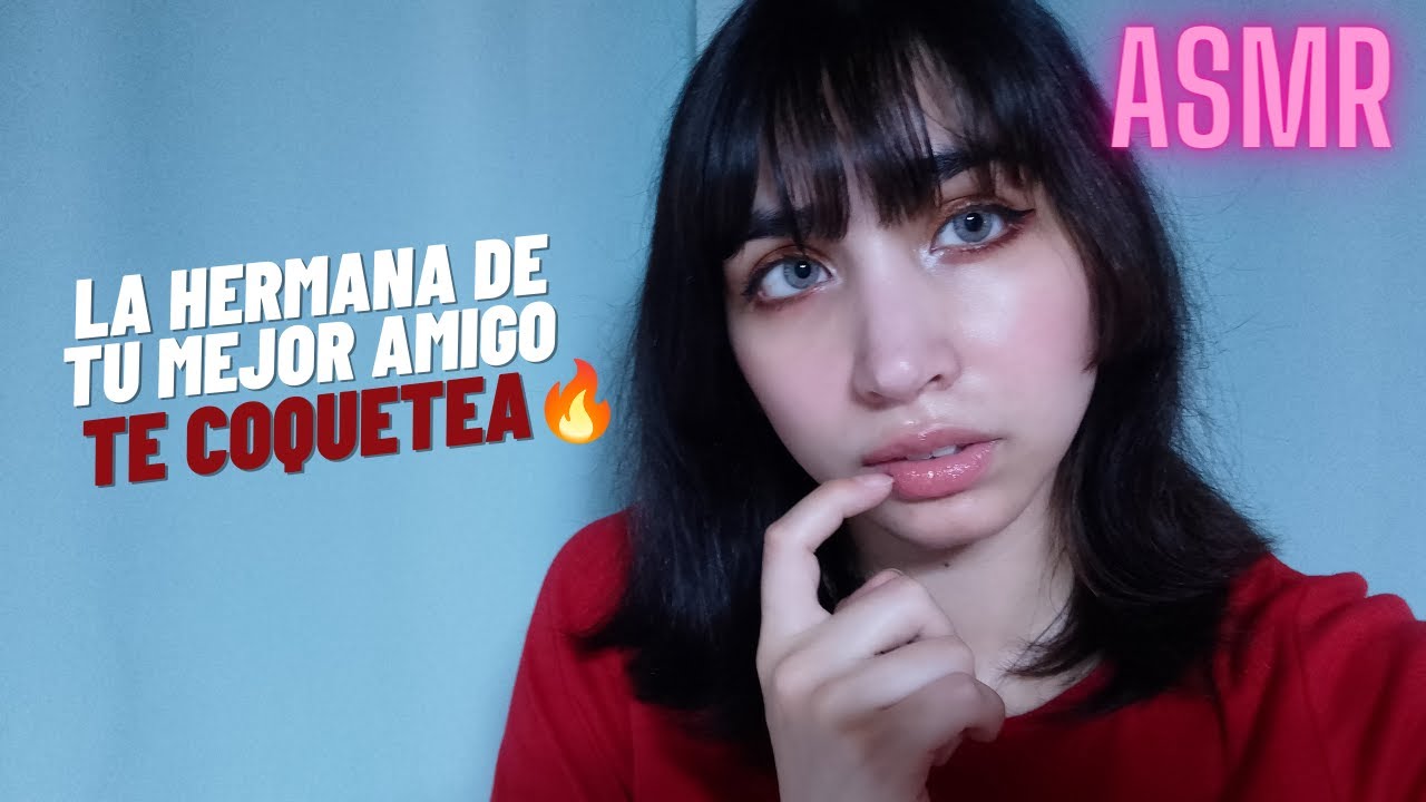 ASMR| LA HERMANA de tu mejor amigo está ENAMORADA DE TI (Roleplay)