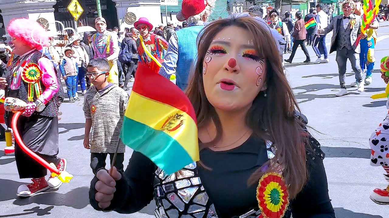 Desfile 6 de Agosto La Paz Bolivia Bicentenario