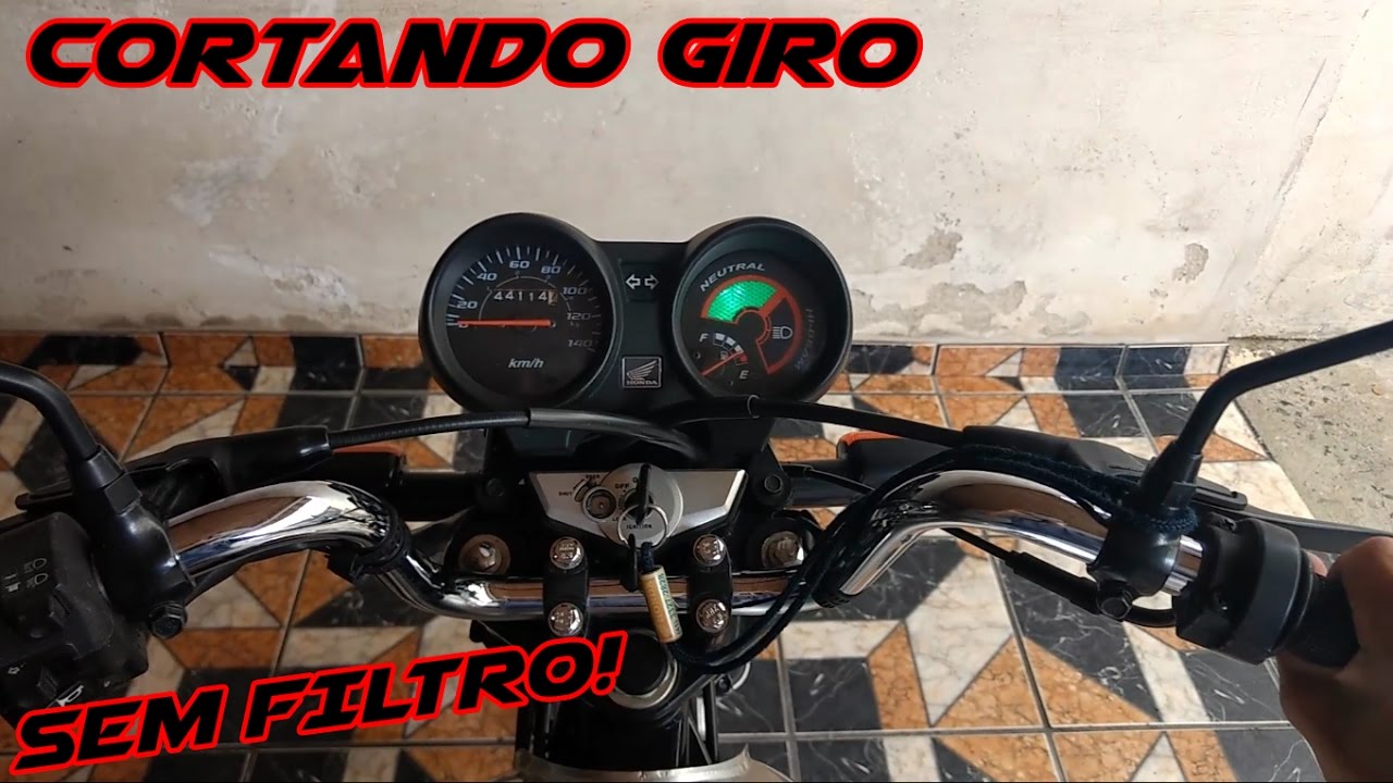 Cortando giro CG sem filtro