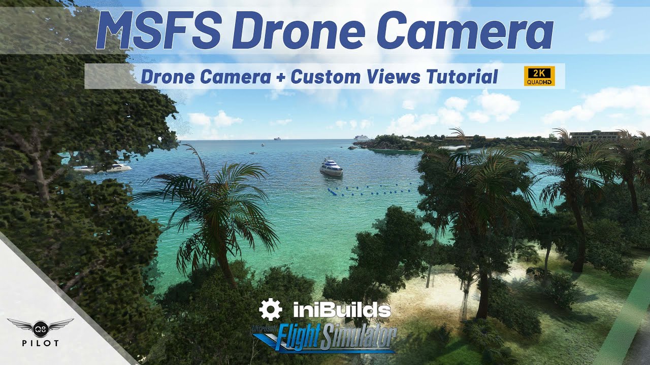 Microsoft Flight Simulator | Учебное пособие по дрон-камере и пользовательским режимам просмотра