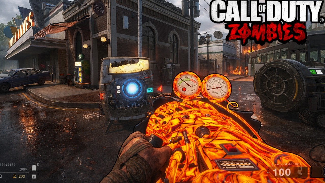 EL REMAKE DE PUEBLO Y LIBERTY FALLS CON EASTER EGGS Y LA JETGUN ES HERMOSO | BLACK OPS 3 ZOMBIES