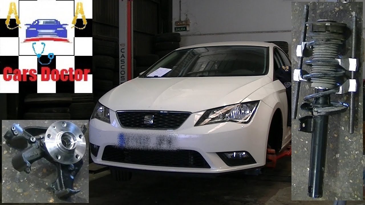 Cambiar Mangueta Rodamiento Amortiguador Seat Leon mk3 2015