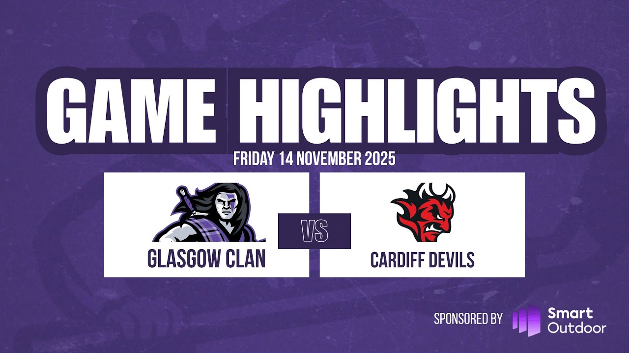 Highlights | Glasgow Clan vs Cardiff Devils | 14 November 2025