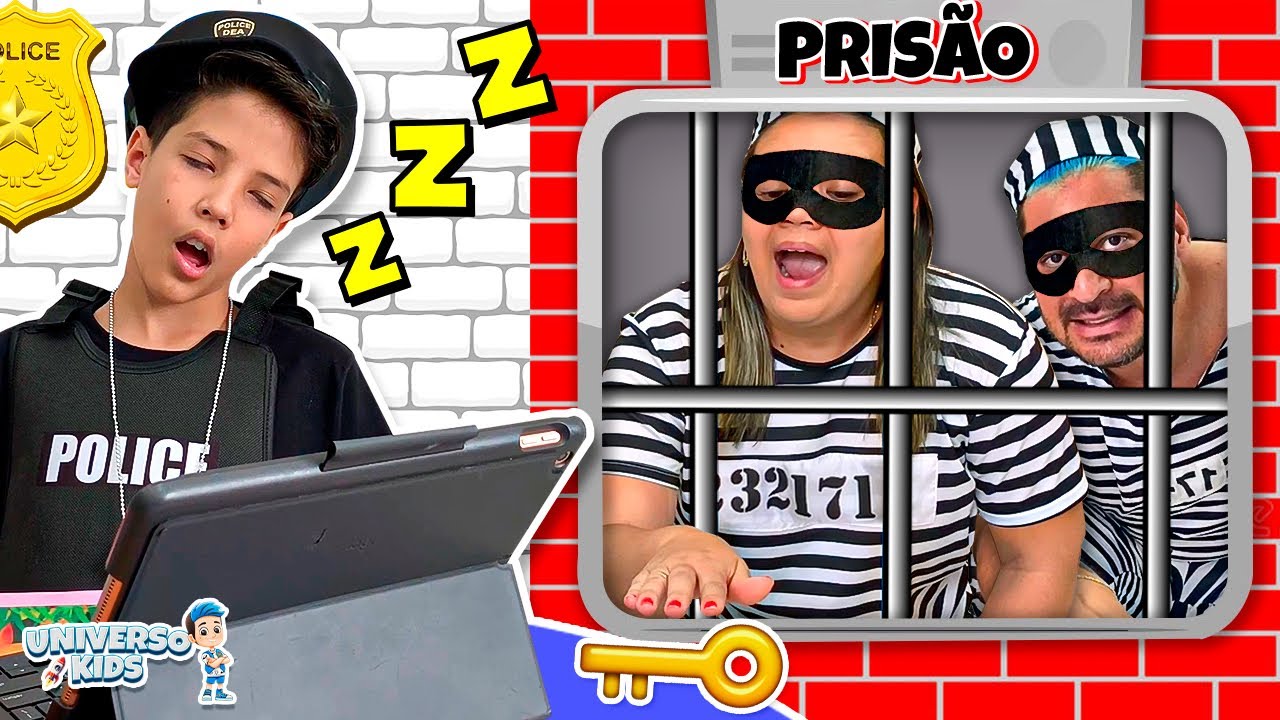 Henrique em Histórias para Crianças sobre Policia e Ladrão - Universo Kids