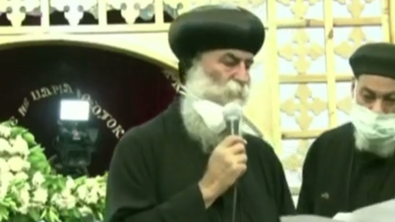 كلمه الأنبا بيمن و الانبا يؤنس في جنازه مثلث الرحمات الانبا كاراس