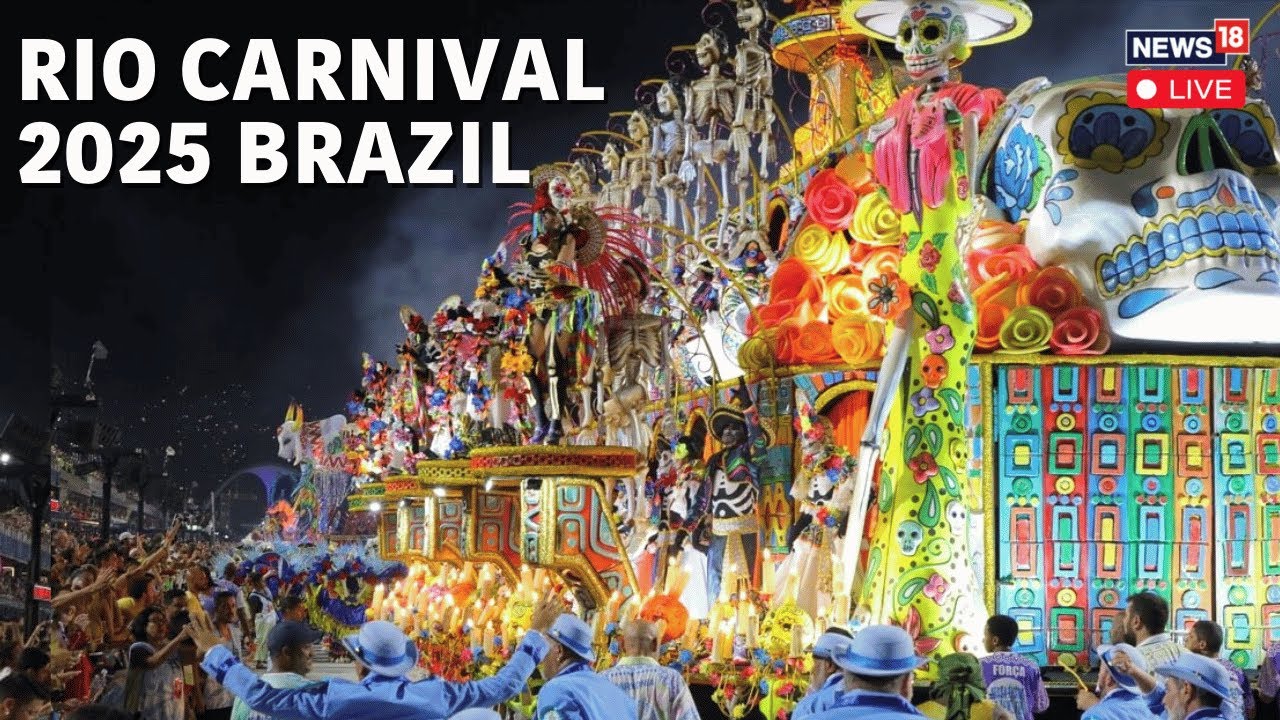 Rio Carnival 2025 Street Parade Live | Rio Carnival 2025 Live | Rio Carnival 2025 Last Parade | N18G
