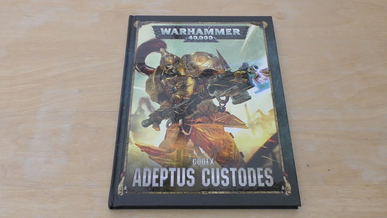 Adeptus Custodes Codex - Review (WH40K)