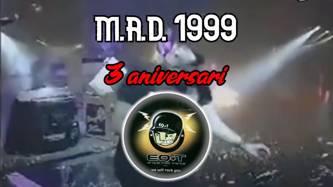 ▶ 3é Aniversari El Que Més Trenca 🔥 Mega Aplec Dance 1999 Palau Sant Jordi  FLAIX FM
