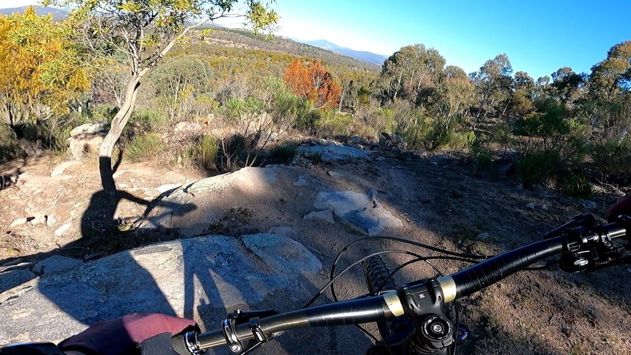 Stromlo mountain biking ('You're Welcome' trail) Stromlo MTB 1440p