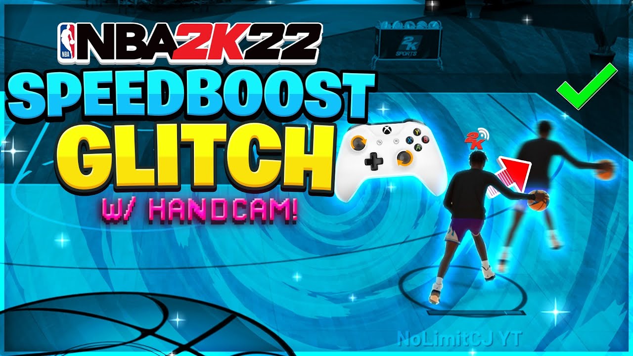 HOW TO SPEED BOOST GLITCH IN NBA 2K22 *HANDCAM* SPEEDBOOST GLITCH TUTORIAL ON NBA 2K22 CURRENT GEN!