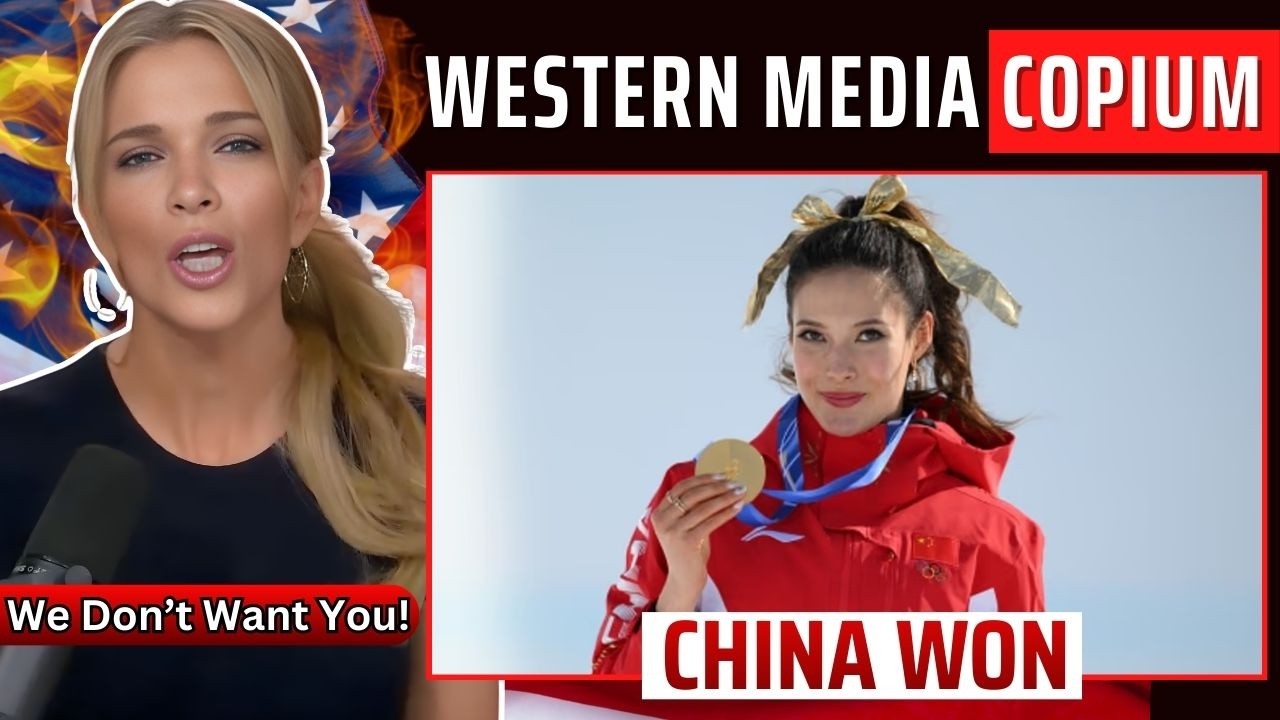 American Media MELTS DOWN Over Eileen Gu WINNING GOLD for China (The Cope is REAL)