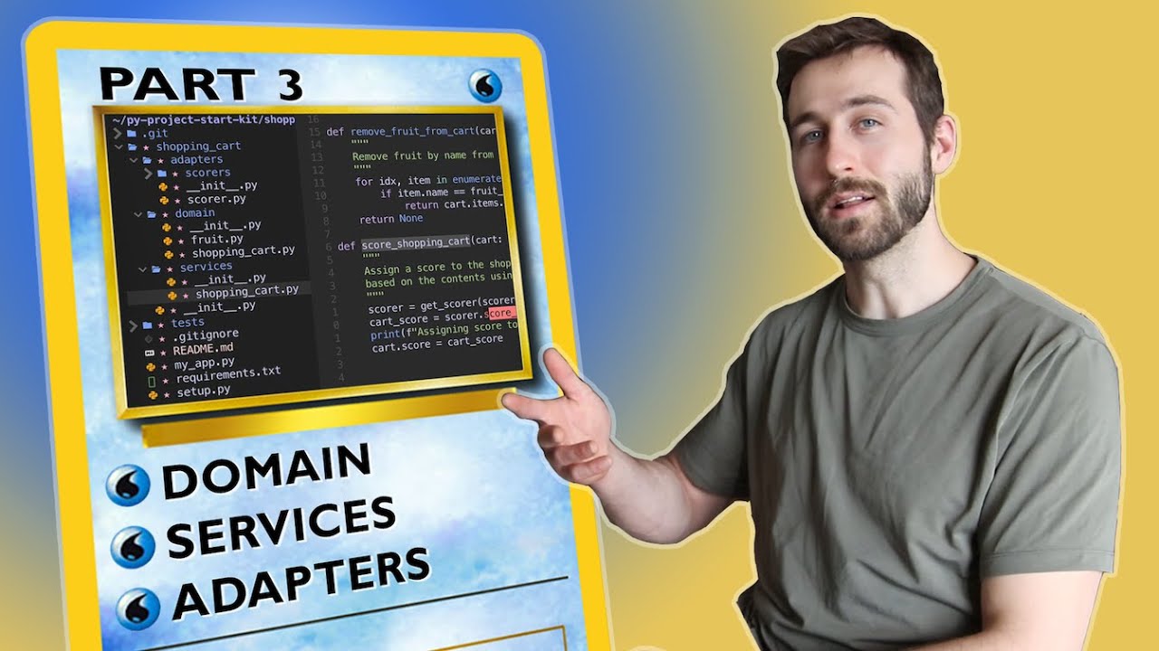 Общая архитектурная структура для приложения Python