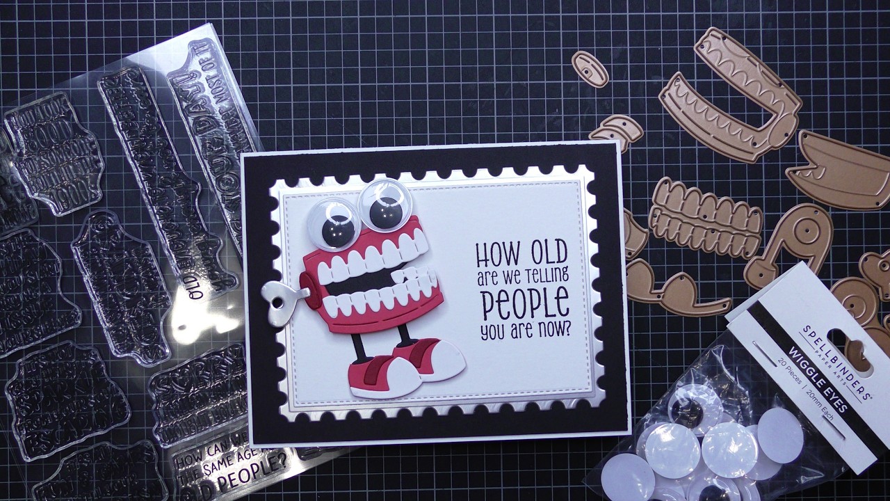 Так мило и забавно!!! Обзор и видеоурок по коллекции Spellbinders Aged to Perfection: Dancin' Cha...