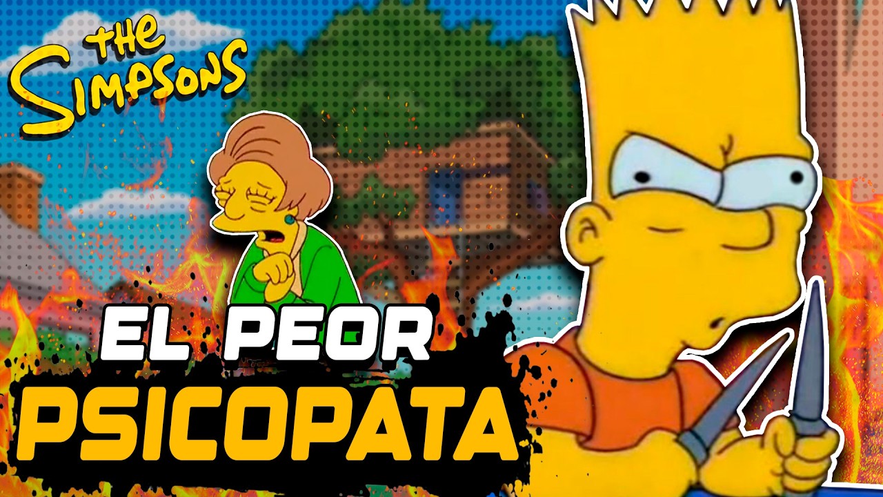 Los actos más DESPRECIABLES de Bart Simpson PARTE 2