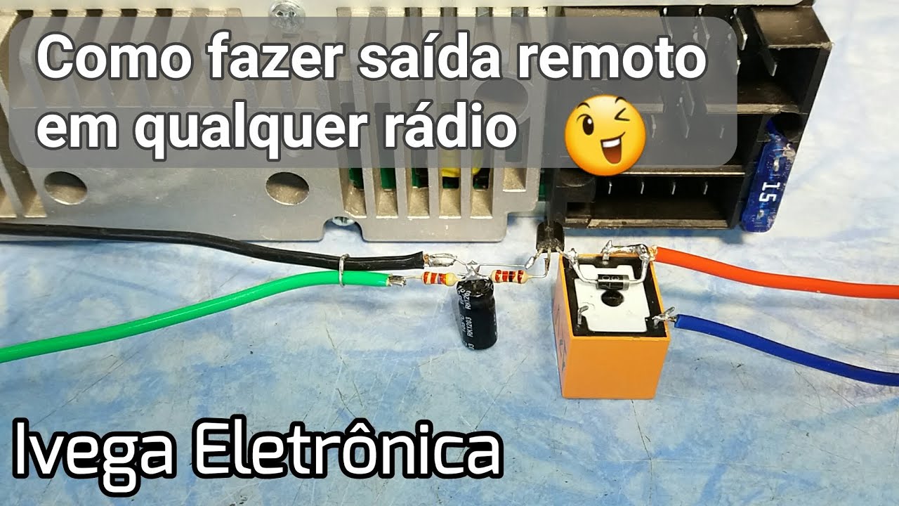 Saída REMOTO para rádios originais, muito fácil, como fazer?