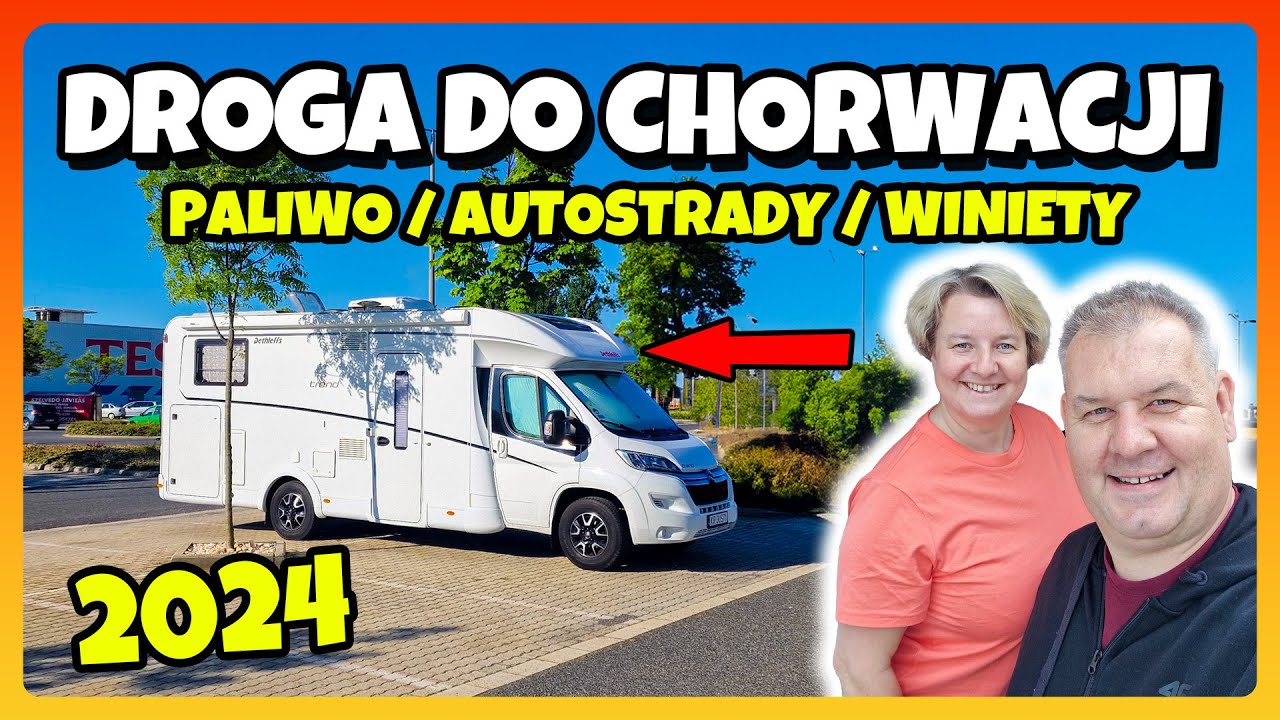 DROGA DO CHORWACJI 2024 - Ruszamy na PAG - Winiety / Ceny Paliwa  / Autostrady
