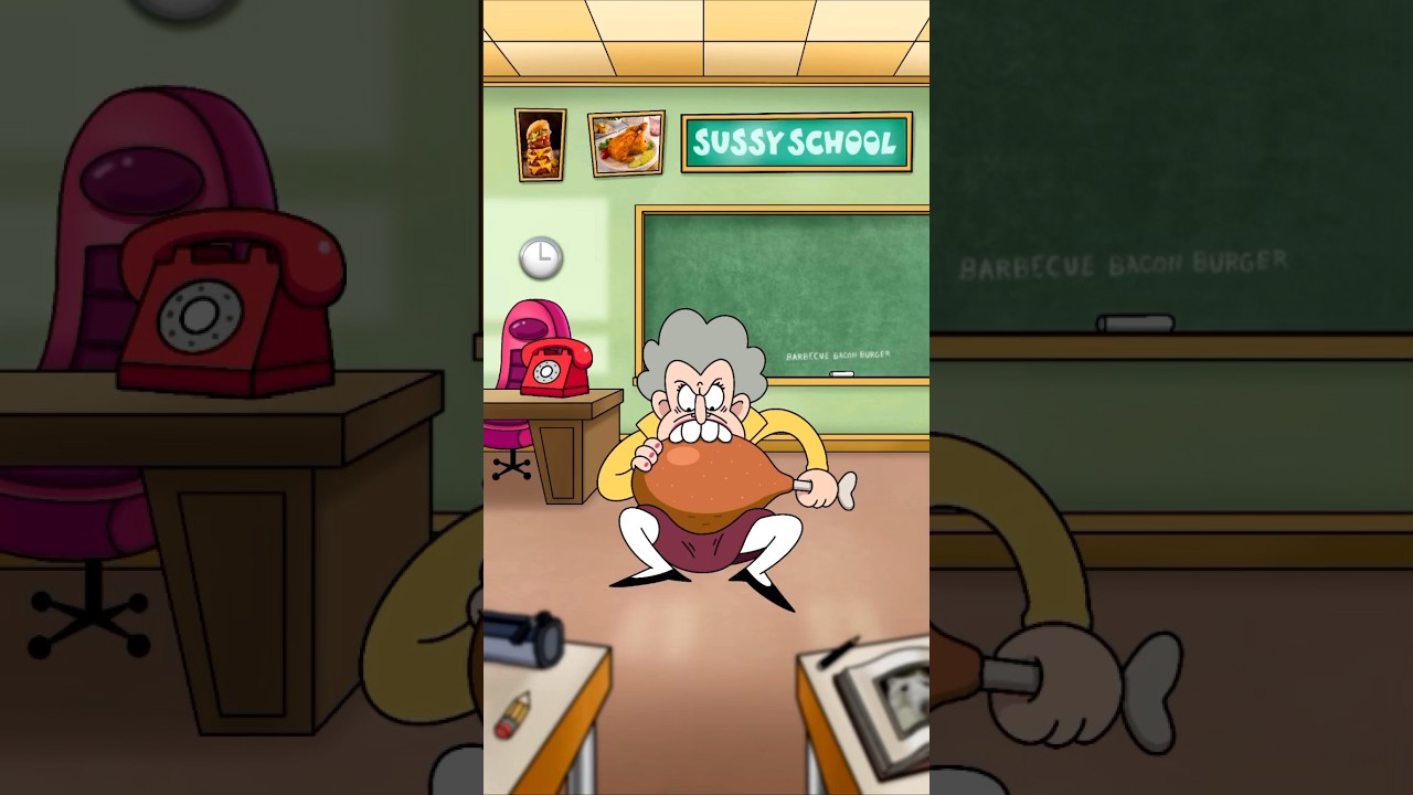 Do you want a cheeseburger?🍔 #2danimation #animation #comedy #spongebob #gumball