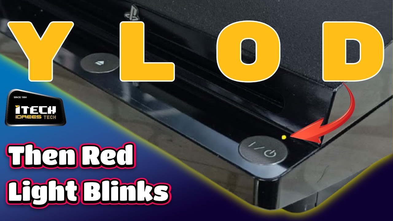 PS3 Yellow light Then Red Light Blinks. Slim CECH 2003-A.